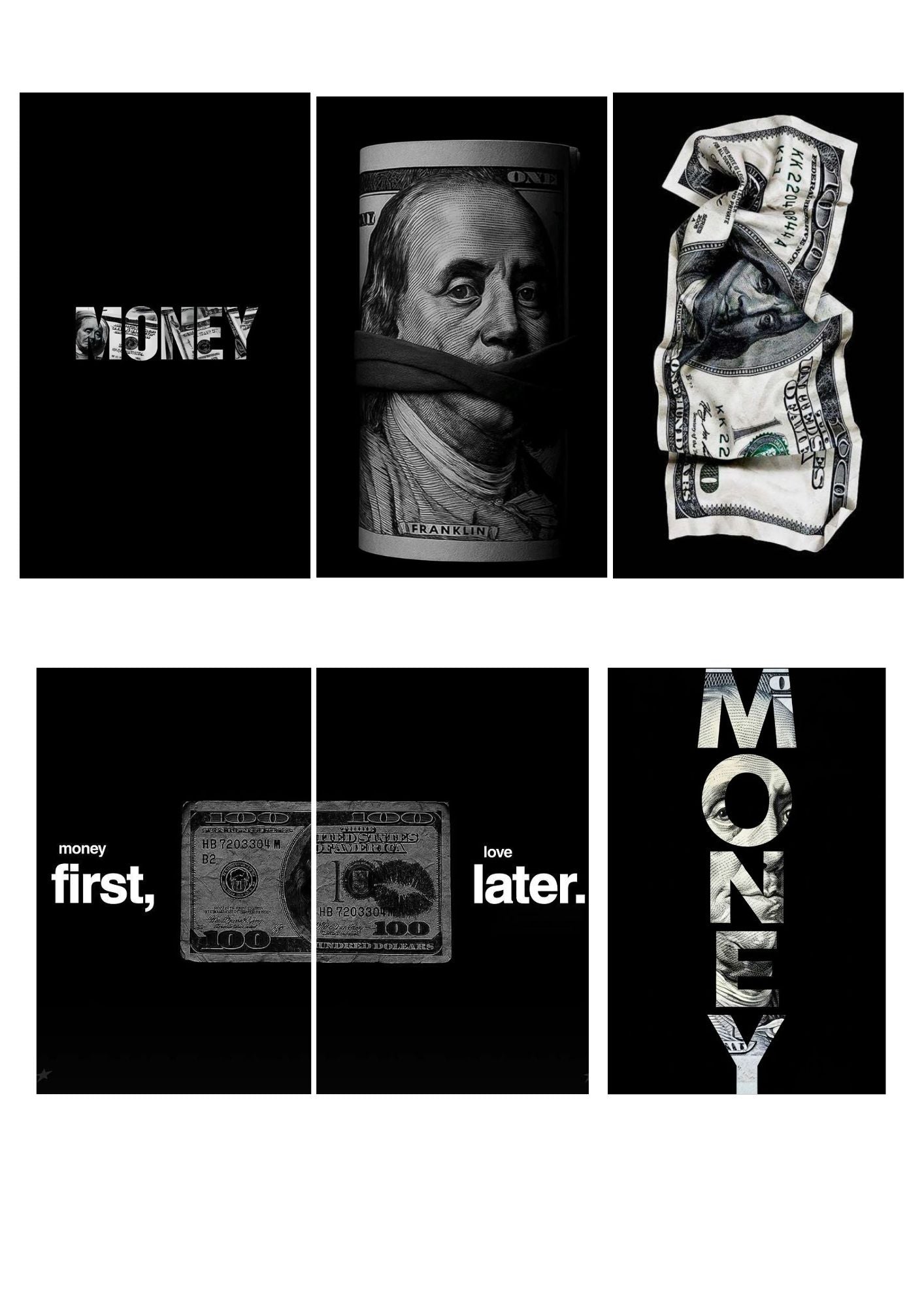 Motivational Poster Bundle – A4 Hustle Wall Art | Thewar.pk