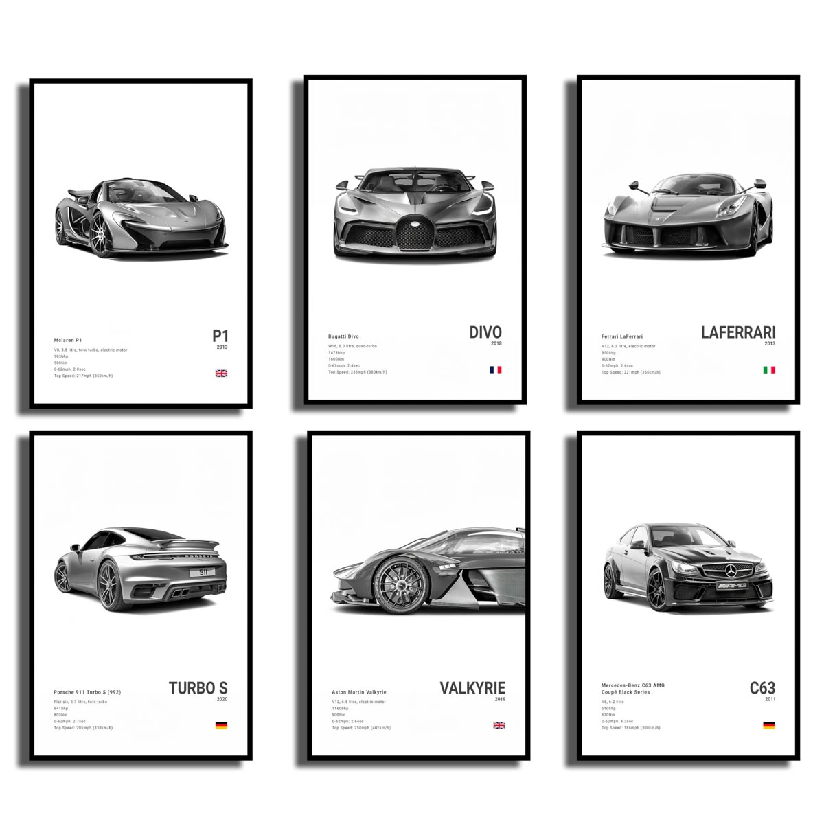 Car Poster – Supercar Edition