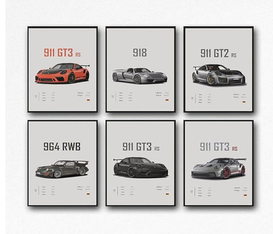 Car Poster – Supercar Edition